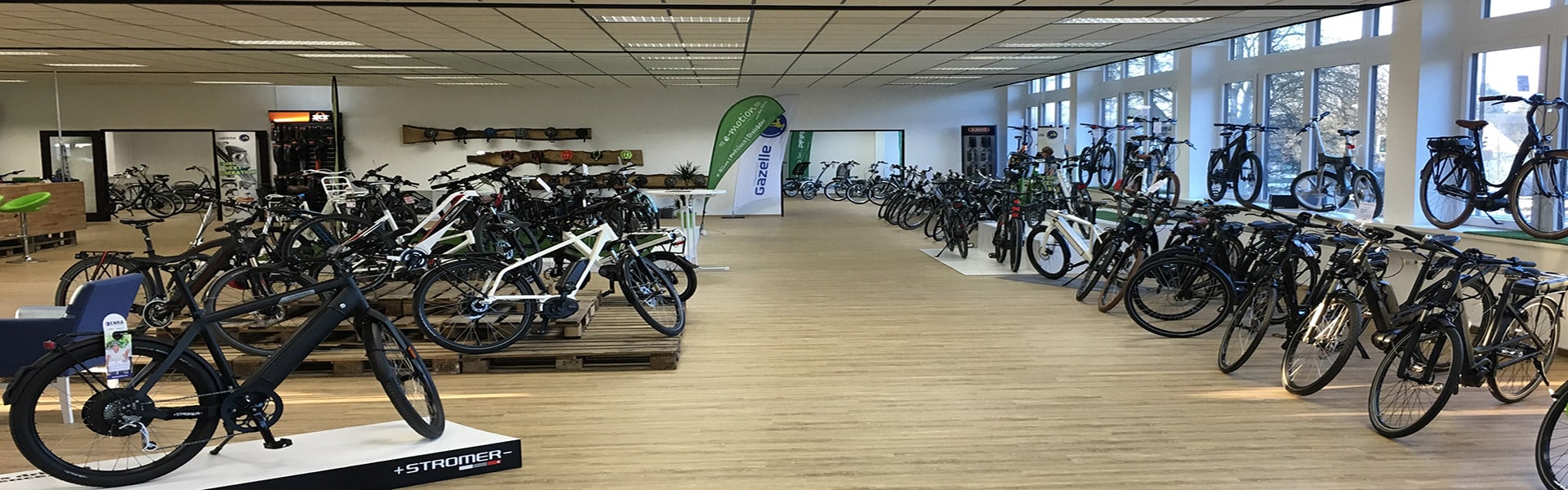 Der Shop der e-motion e-Bike Welt Bielefeld