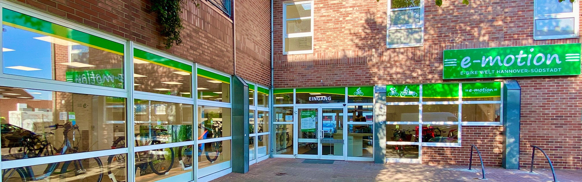 Der Shop der e-motion e-Bike Welt Hannover Südstadt