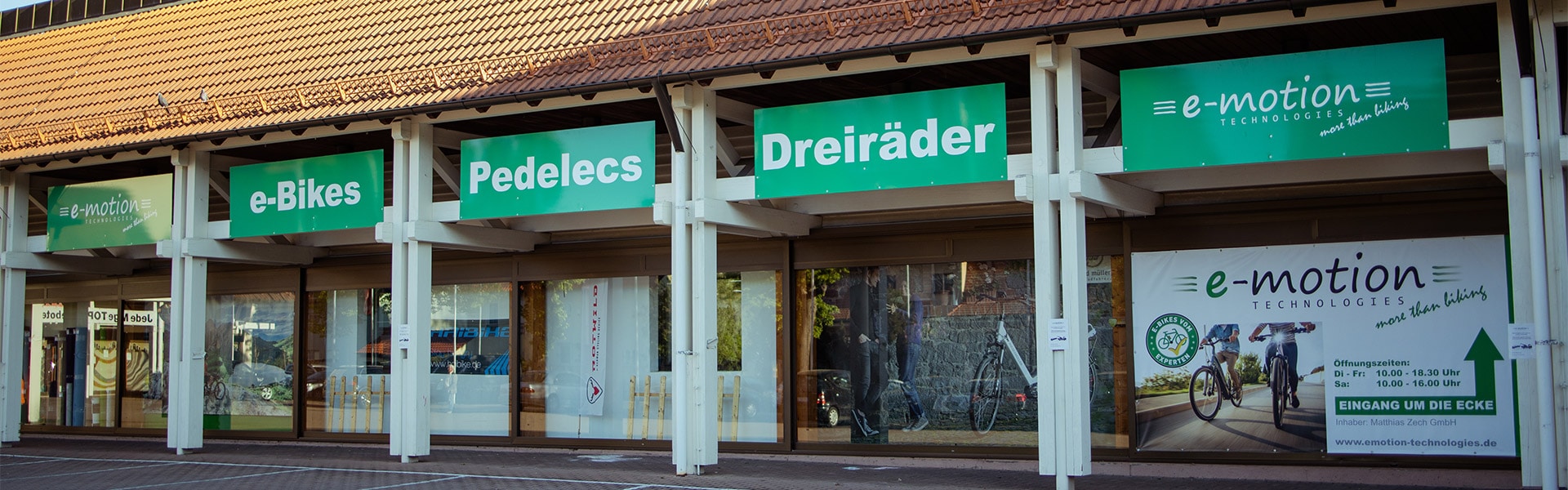 Der Shop der e-motion e-Bike Welt Nürnberg