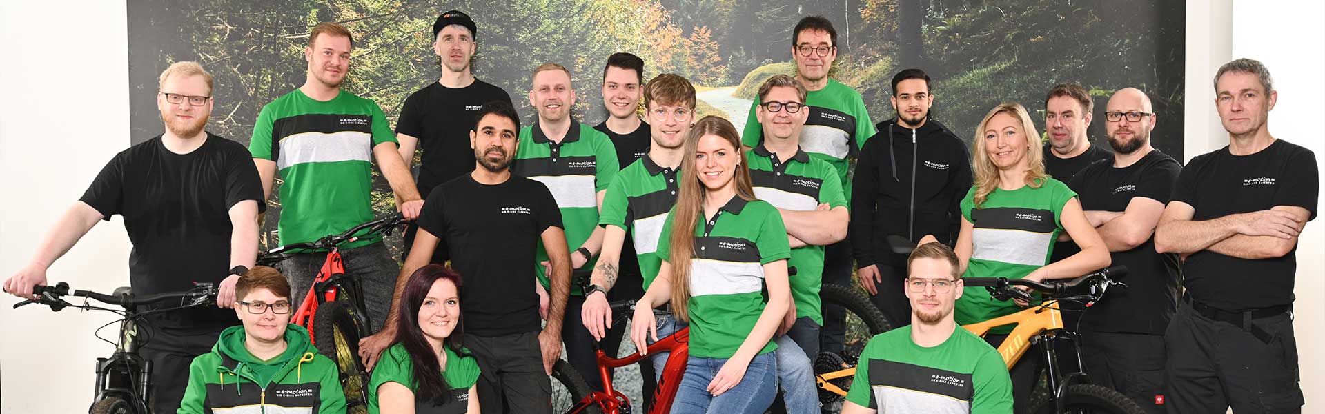 Das Team der e-motion e-Bike Welt Hannover Südstadt