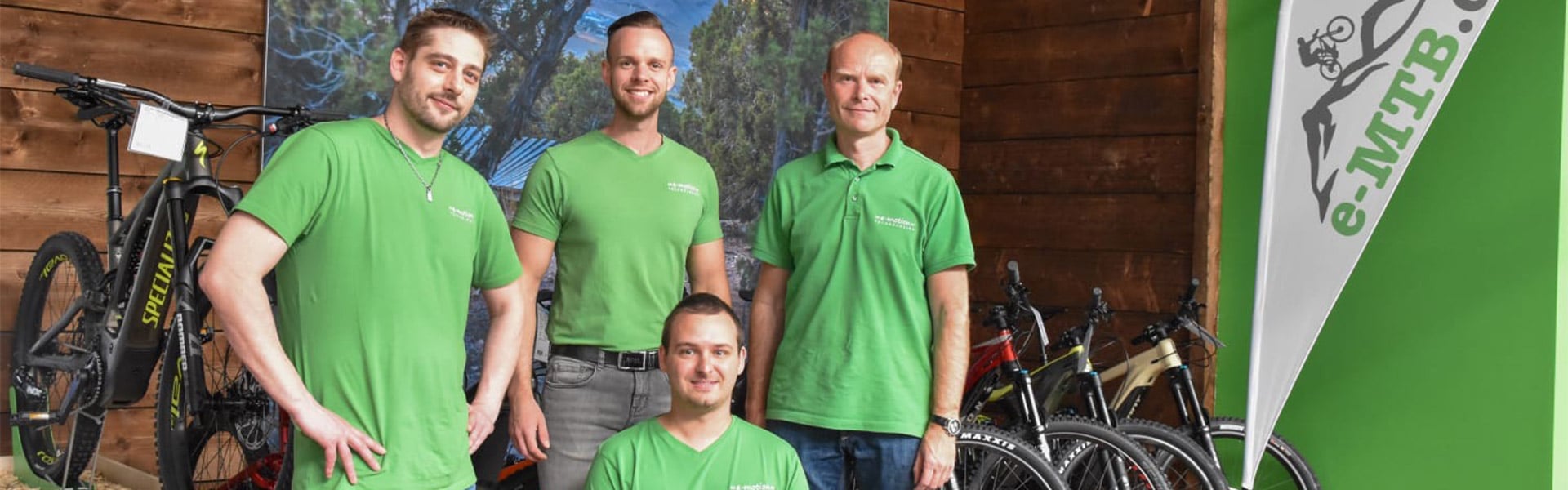 Das Team der e-motion e-Bike Welt Hanau