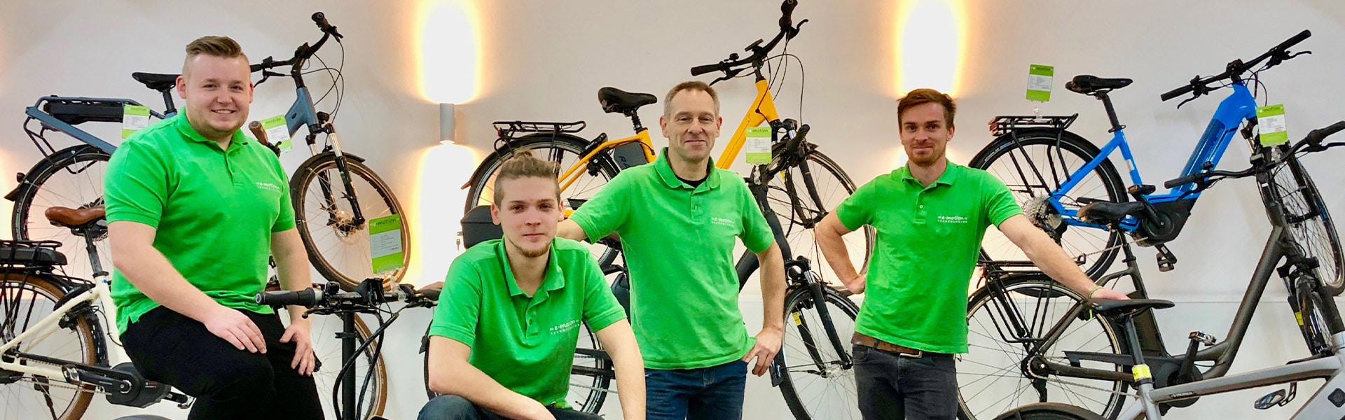 Das Team der e-motion e-Bike Welt Braunschweig
