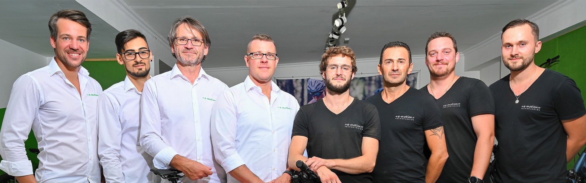 Das Team der e-motion e-Bike Welt Frankfurt