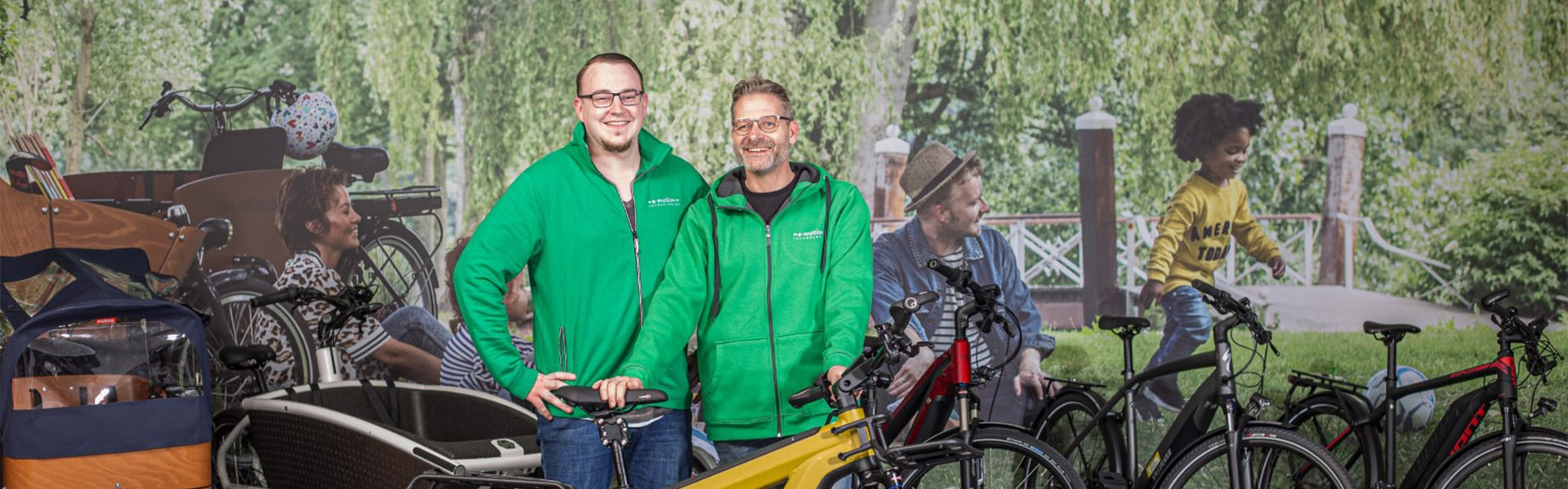 Das Team der e-motion e-Bike Welt Moers