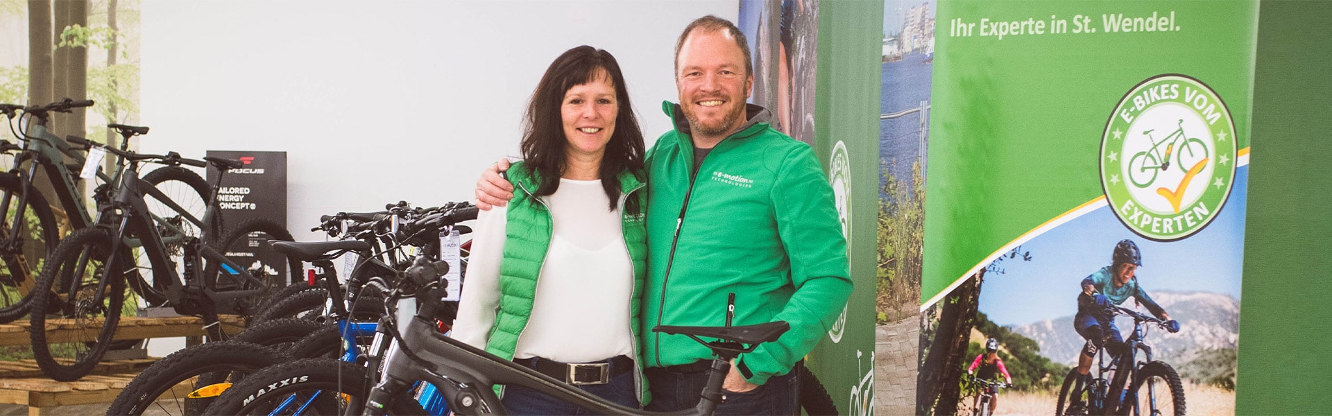 Das Team der e-motion e-Bike Welt Sankt Wendel
