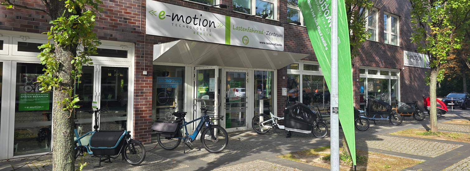 Dein Team der e-motion e-Bike Welt Berlin-Mitte