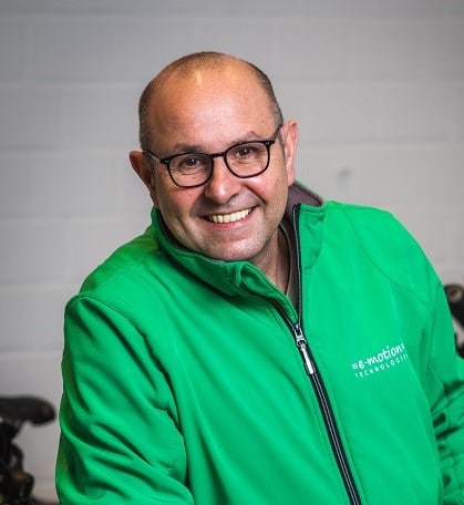 Mitarbeiter Carmelo aus der e-motion e-Bike Welt Velbert