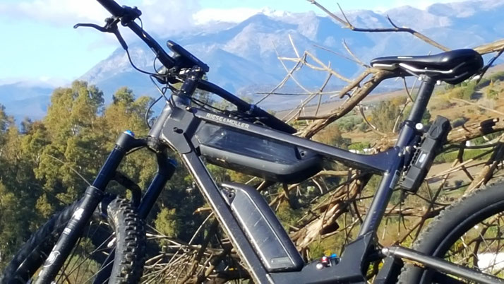 Ein Riese und Müller e-Bike in Analusien
