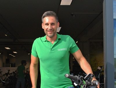 Philipp Huth von der e-motion e-Bike Welt Wiesbaden