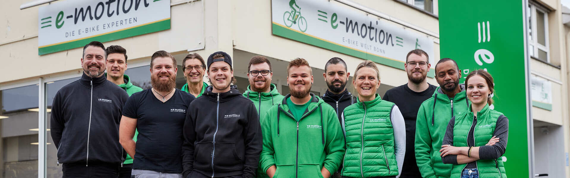 Das Team der e-motion e-Bike Welt Bonn