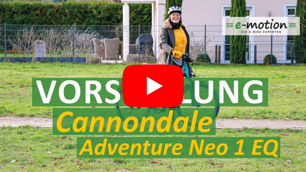 Rosa und Weiss Verbindung Retropop YouTube Miniaturansicht Testbericht Cannondale Adventure Neo 1 EQ