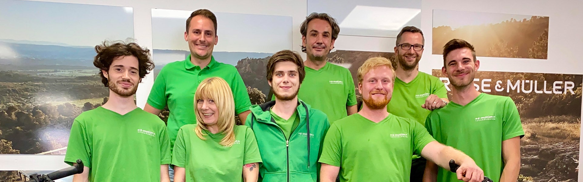 Das Team der e-motion e-Bike Welt Tönisvorst
