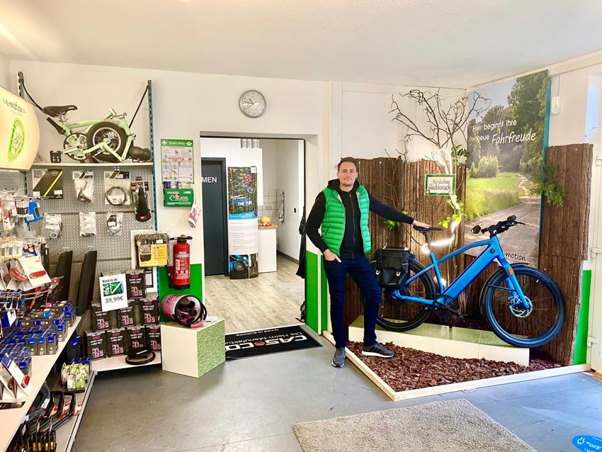 Werkstatt der e-motion e-Bike Welt Tönisvorst
