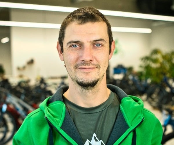 Werkstattmitarbeiter Jens der e-motion e-Bike Welt Ulm
