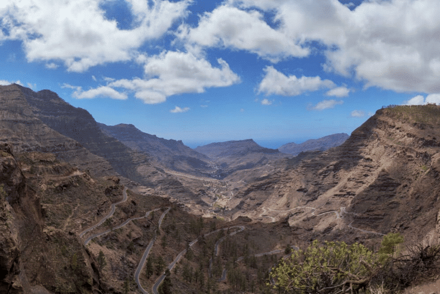 Das Gebirge auf Gran Canaria