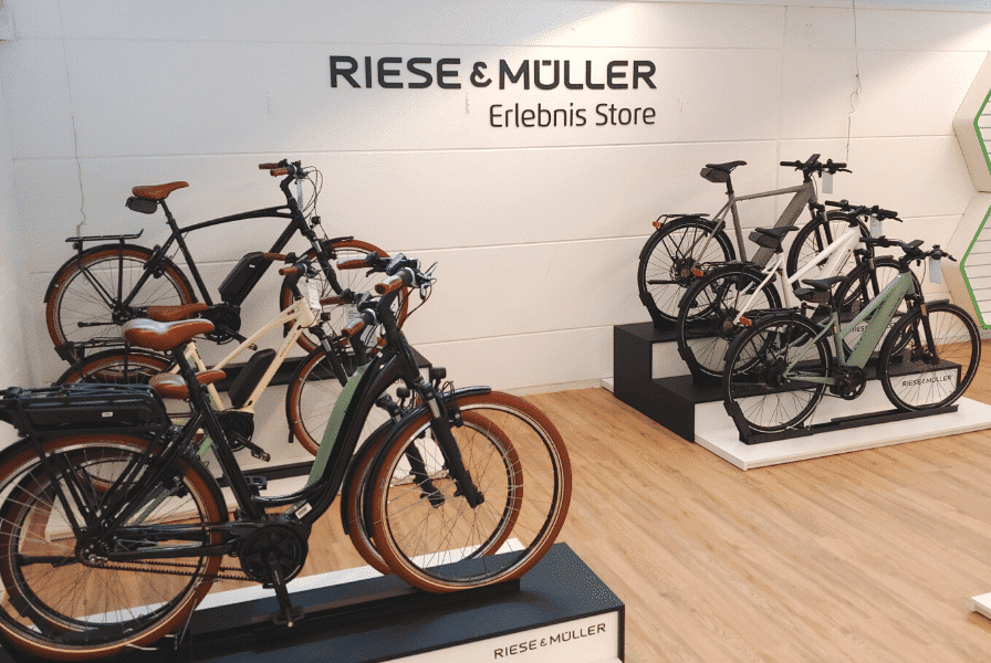 Riese & Müller Erlebnis Store in der e-motion e-Bike Welt Bremen Nord