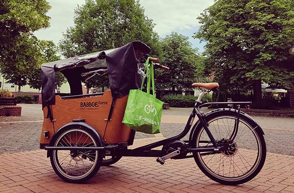 Das Bürgerlastenrad der Stadt Linden