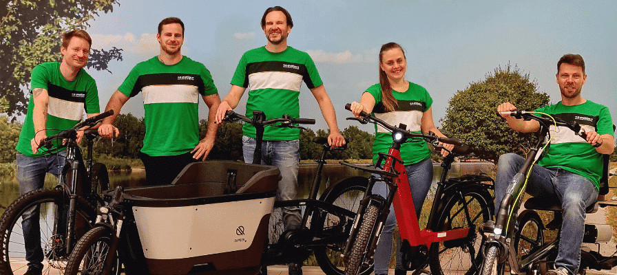 Das Team der e-motion e-Bike Welt Inntal