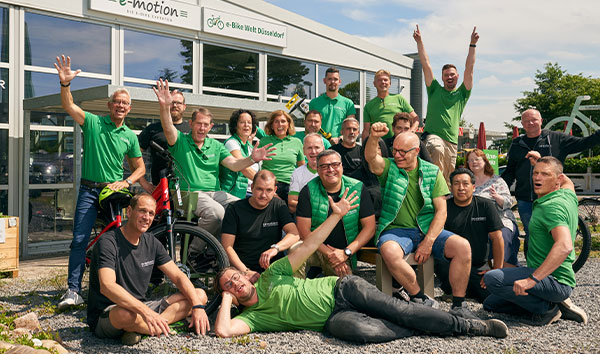 e-motion e-Bike Welt Düsseldorf auf der Landkarte