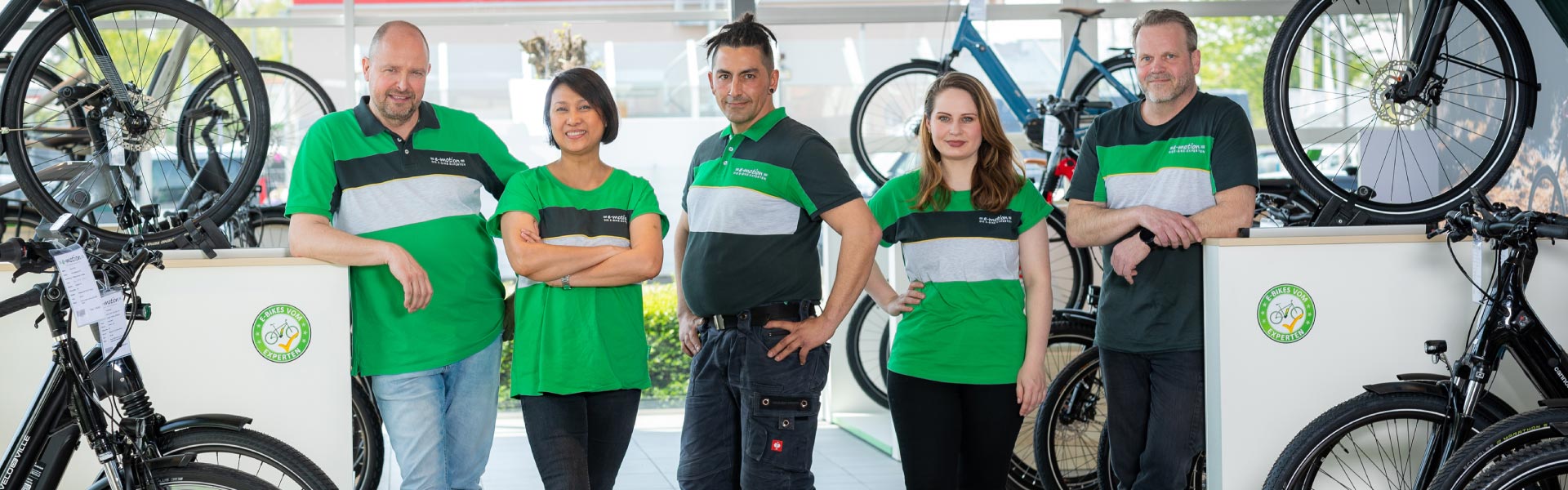 Dein Team der e-motion e-Bike Welt Lüdinghausen