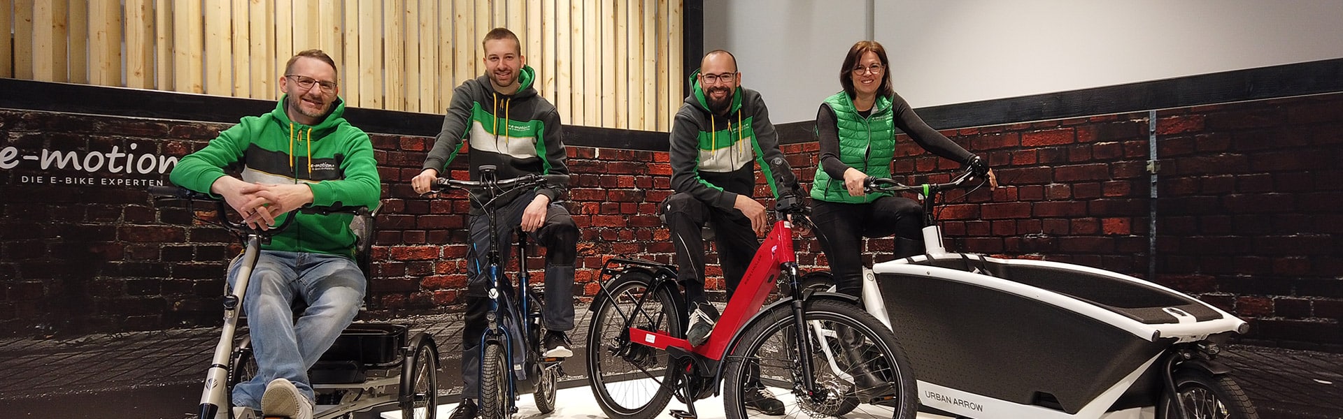 Dein Team der e-motion e-Bike Welt Ludwigsfelde