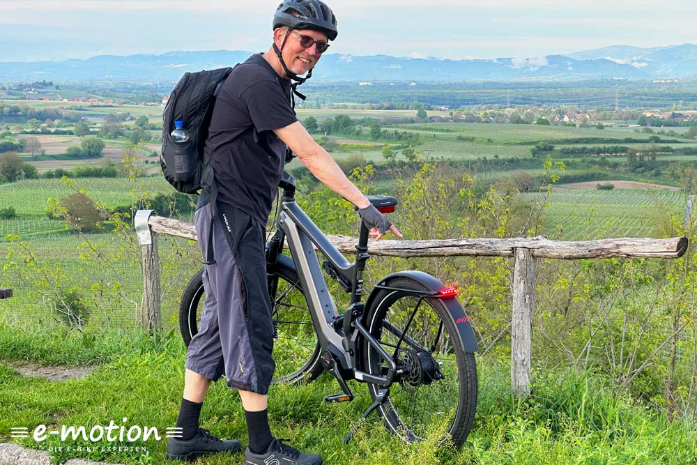 Der belchenradler auf dem R&M Delite GT Vario