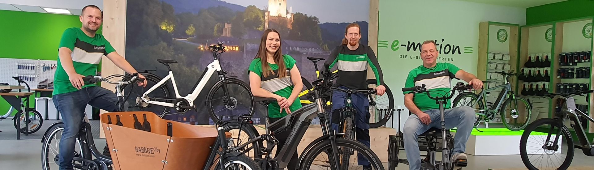 Dein Team der e-motion e-Bike Welt Dillenburg