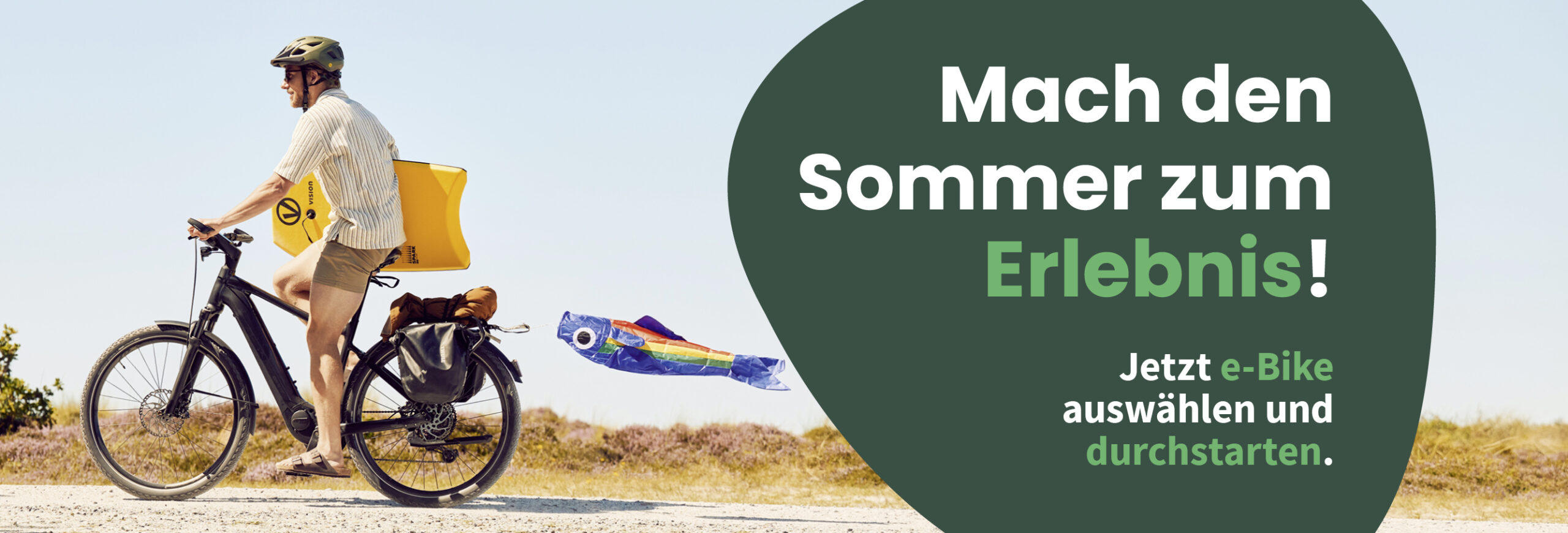 Mach den Sommer zum Erlebnis - Sicher dir dein e-Bike bei deinem e-motion Händler in der Nähe