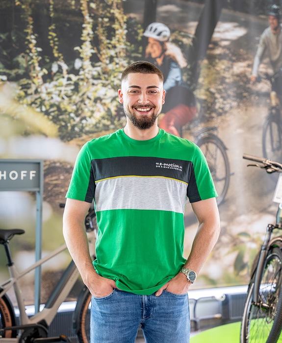 Dein e-Bike Experte in Passau - e-motion e-Bike Experten mitarbeiter 1134 cac01bb5 e9c3 4470 bbf5 2c20718587d3