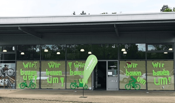e-motion e-Bike Welt Reutlingen auf der Landkarte