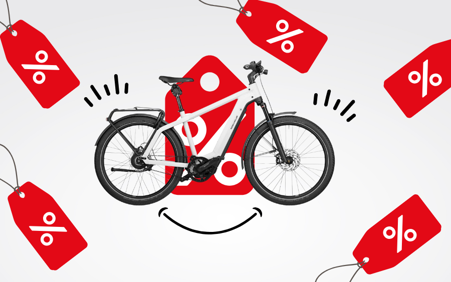 e-Bike Schnäppchen von Riese & Müller aus unserer Schnäppchenecke