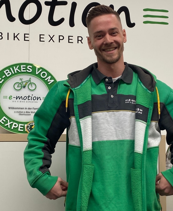Dein e-Bike Händler in Oberhausen emotion mitarbeiter 857