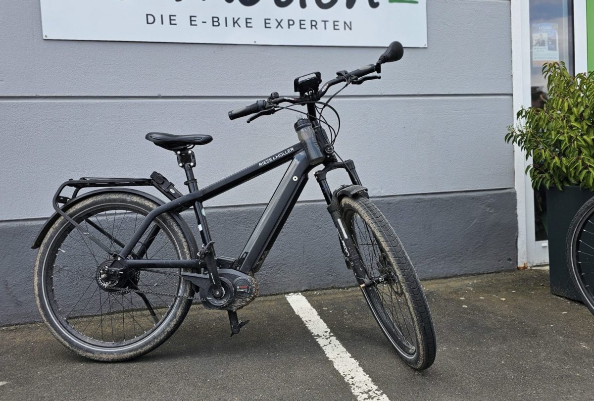 Schnäppchen Riese & Müller Charger GH Vario, schwarz matt